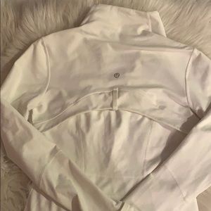 Lululemon White Jacket Size 4